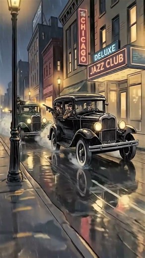 Gangster Car Chase 🚗 1920s Swing Noir