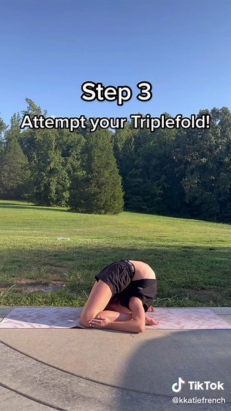 How to Master the Triple Fold Contortion Pose