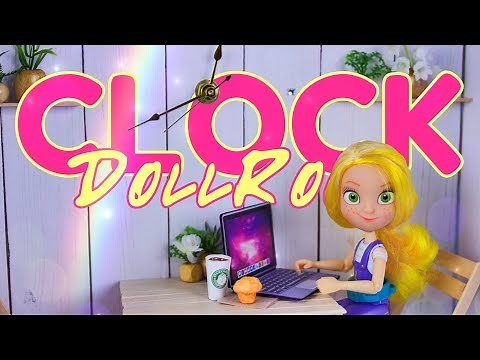 DIY - How to Make: WORKING Clock DollRoom | GoldieBlox & My Froggy Stuff s. 6/7