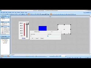 Scada: Intouch Animation: Object Size and Automatic slider