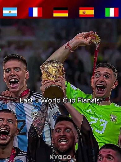 Last 5 World Cup Finals 💀