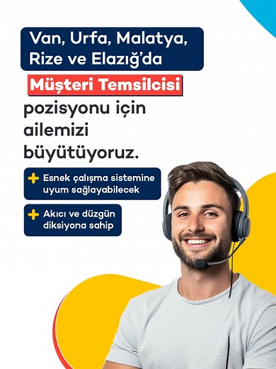 Mplus ile yeni bir kariyer yolculuğuna başlayın.. Seni de Aramızda Görmek İstiyoruz ! #kariyer #mplus #müşteritemsilcisi #callcenter #iş #kariyernet #işbulmak