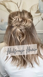 430K views · 2.2K reactions | EASIEST half-up hairstyle, EVER  It...