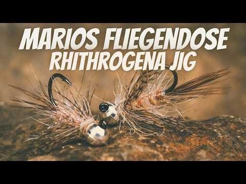 Mario's Fly Box - Rhithrogena Jig - March Brown Jig