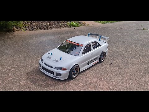 Nitro RC electric starter, remote starting test