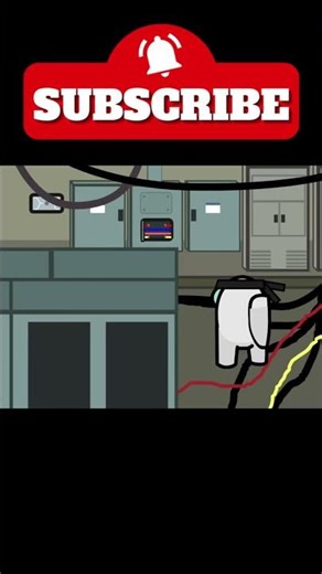 When You See a Ghost Doing Tasks 👻😳 | Among Us Animation #shorts