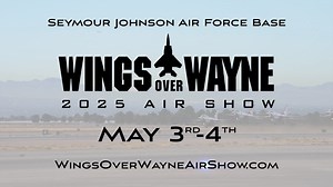 The 2025 Wings Over Wayne Air Show is headed to Seymour Johnson Air Force Base on May 3rd-4th! Follow us for all the details! Find out more at WingsOverWayneAirShow.com | Wings Over Wayne Air Show