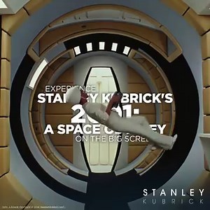 Following a fantastic 71st Festival de Cannes celebration, today #2001ASpaceOdyssey is back in select cinemas, in glorious 70mm. Make sure to not miss out on the viewing of a lifetime. #2001Turns50 | Stanley Kubrick