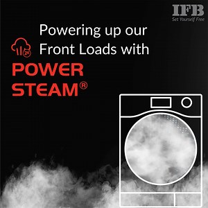 Discover the all new range of Front Loads with PowerSteam® for the most hygienic wash. Upgrade your laundry experience! http://bit.ly/IFB-Front-Load #IFBAppliances #WashingMachine #FrontLoad #SetYourselfFree | IFB Appliances