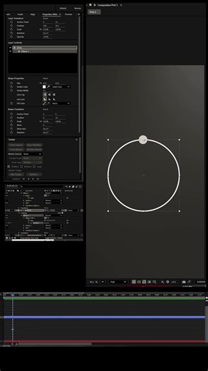 How to Create Path Animation (Easy Tutorial) B SQUARE Visuals #shorts