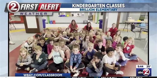 IN THE CLASSROOM: Brillion Elementary kindergarteners