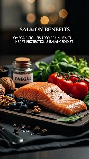 Salmon Benefits: Omega-3 Rich Fish for Brain Health, Heart Protection & Balanced Diet