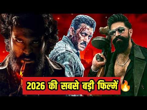Top 10 Most Awaited Movies 2026 🔥 | Biggest South & Bollywood Blockbusters