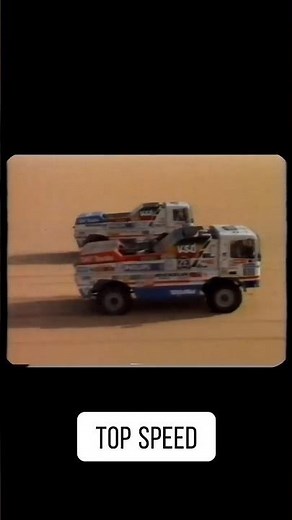 This Truck once ruled Dakar!