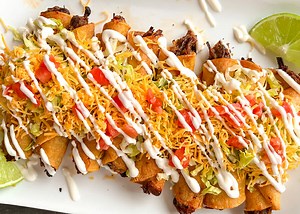 Shredded Beef Taquitos {Easy, Healthier, Baked Taquitos}