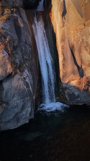 Patrick Gerber 🇨🇭 photographer on Instagram: "How much can be hidden behind a waterfall? How many do you count? . . . . #waterfalls #amazingnature #dji #natureza #verticale"