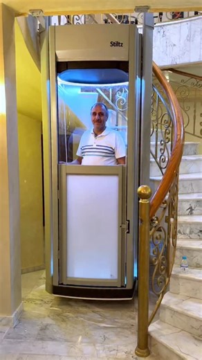 Stiltz Duo Home Lift install in a private residence in #Amman #Jordan . ❎ No pit, No shaft, and No headroom required. ✅ Installed directly on finished floors in just 1 days. ✅ Full- or half-height doors with integrated light curtains and motion sensors ✅ Emergency stop button ✅ Fall arrest protection ✅ Overspeed, overload & out-of-balance detection ✅ Battery backup for uninterrupted use during power outages For more info: 📱 01000307719 | 01006600988 #Eltouny #Elevators #HomeLifts | Eltouny Elev