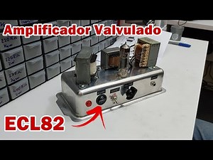HANDMADE Tube Amplifier with ECL82