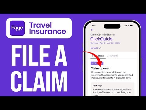 How to File a Claim with Faye Travel Insurance (Step-by-Step)