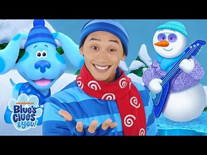 Blue's Snowy Day Surprise for Josh! ☃️ | Blue's Clues & You! - Videos For Kids