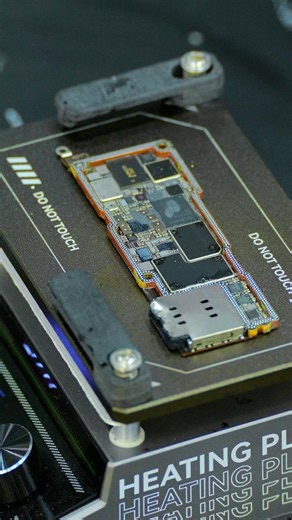 Motherboard BGA process