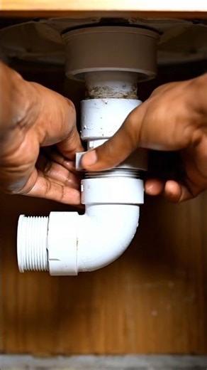 Greasy Kitchen Sink Trap Cleaning ASMR 🧼 | Oddly Satisfying Fix