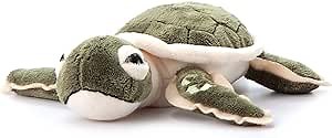 The Petting Zoo, Hatchling Sea Turtle Stuffed Animal, Gifts for Kids, Baby Sea Turtle Plush Toy 9 inches
