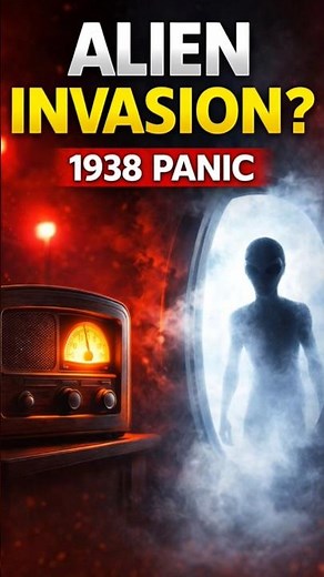The Night America Thought Aliens Invaded 👽 | 1938 Radio Panic