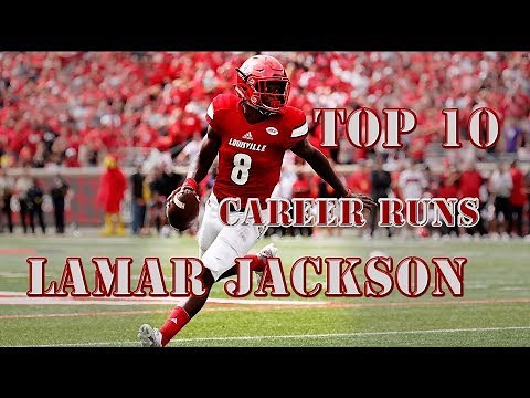 Top 10: Career Runs of Lamar Jackson (College)