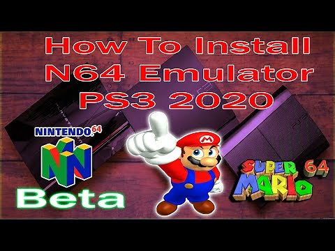 How To Install N64 Emulator Works On All PS3 CFW And PS3Hen Still In Beta 2020