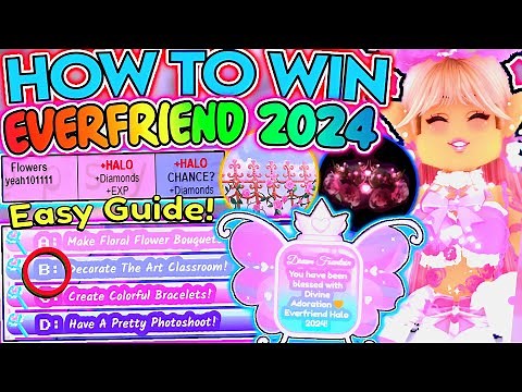 *UPDATE* ALL HALO ANSWERS FOR THE EVERFRIEND HALO 2024! EASY GUIDE ON HOW TO WIN ROBLOX Royale High