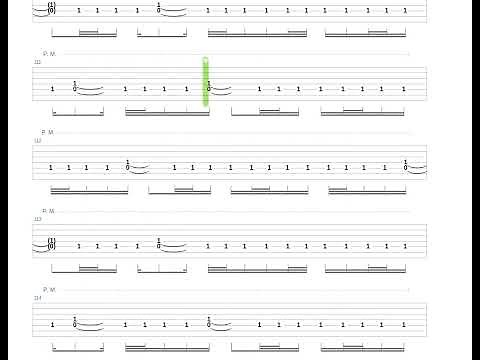 Bleed Tab by Meshuggah + Guitar only + Guitar tab