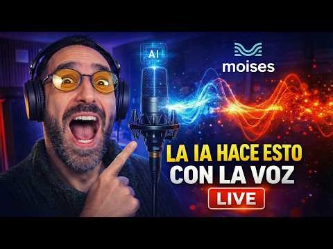 🟢AI can now do THIS with your VOICE live (Moses Live)