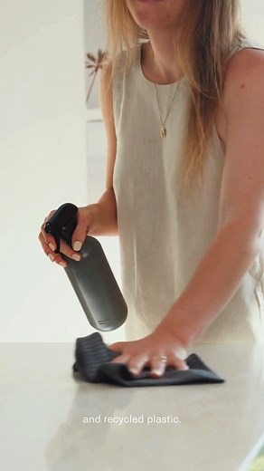 Our Reusable Bottles don't just look good in your home, they feel good too. They're made from sugar bio and recycled plastic and when the time comes, they're 100% recyclable. | Resolv