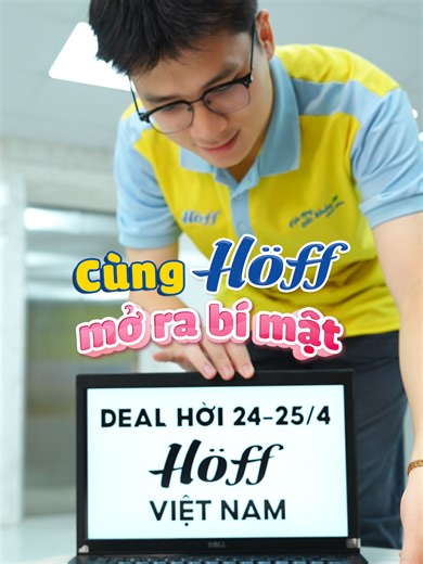 Cùng Hoff mở ra bí mật! #HoffVietNam #Hoff #TichDiemThongMinh #DoiQuaXungTam #mevabe