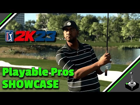 PGA Tour 2K23 - Playable Pros Showcase