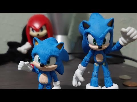 Sonic movie custom figures