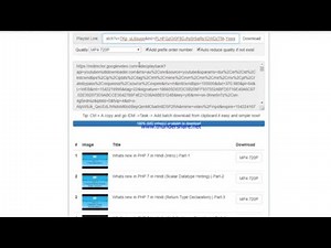 how to download youtube playlist videos