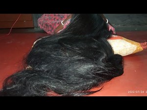 Night Time Hair Play | Hair Opening For Long Hair | Fantastic & Beautiful Long Hair Play |