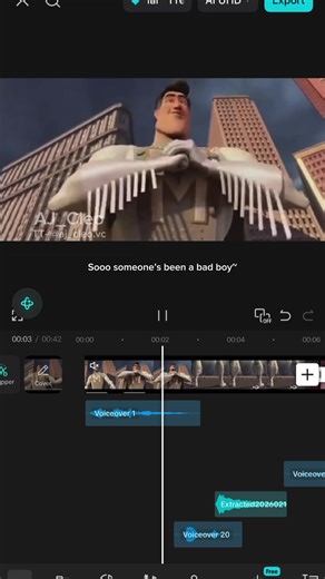 I voiced Mega Mind 😭🥀 #voiceover #cringe #edit #capcut #megamind | voice over