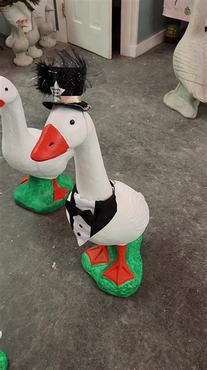 Porch Goose's Dapper New Year Trouble