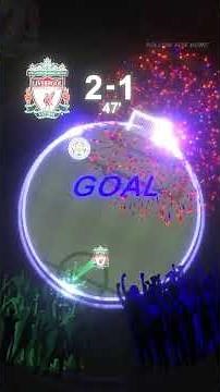 LIVERPOOL vs LEICESTER🤯#footballmarbles #footballedit #neonarcade #liverpool #leicester