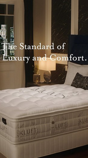 Introducing Kluft, the standard of luxury and comfort. Master artisans craft every Kluft mattress by hand, creating the world’s purest expression of comfort and elegance all while using nature’s finest materials. Learn more about the extraordinary luxury of Kluft mattresses at the link in our bio 🔗 | Gardner White Furniture