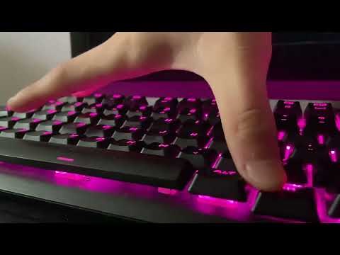 How to change the color on Corsair k65 keyboard!!!also settings