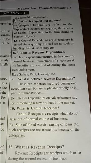 What is Capital Expenditure in Accounting. #accounting #commerce