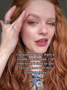 1.9K views · 31 reactions | Annie from the UK tries #FinallyHaveBrows!  Shop: https://shop.howtobearedhead.com/products/finally-have-brows-tinted-redhead-eyebrow-gel | How To Be A Redhead | Facebook