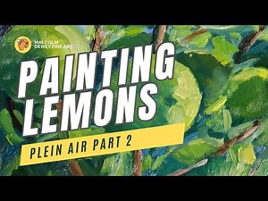 Lemon Tree Impressionist Painting Tips