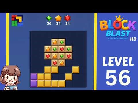 Block Blast Level 56 Adventure Solution Walkthrough