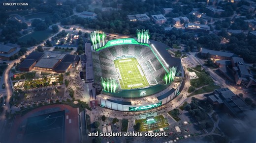 Spartans don’t wait for the future, we build it. Join the legacy, give today. Visit forsparta.net | Michigan State Spartans