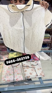 11K views · 496 reactions | Open button night suit sale sale sale @kishanvasterbhandarmajra #nightwear booking 9088-363738 | Kishan vastra bhandar | Facebook